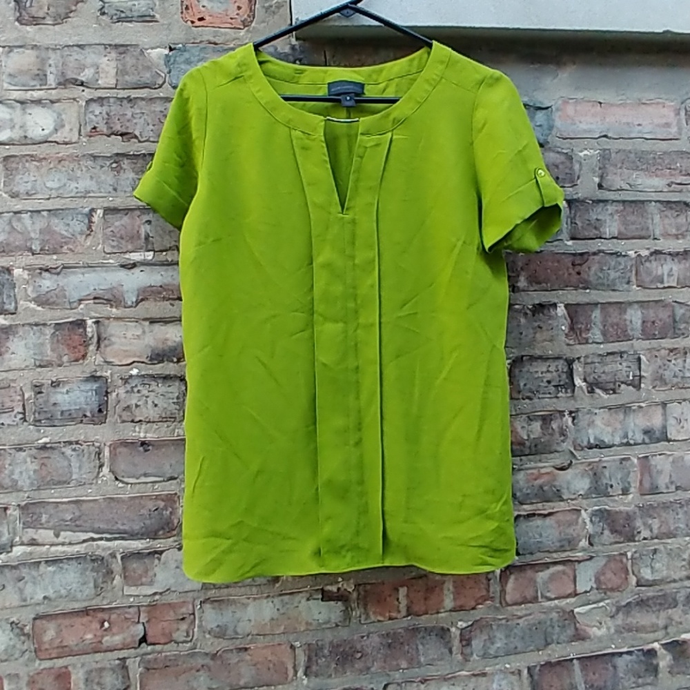 Green dressy shirt